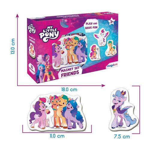 My Little Pony Friends set magneta - šareni set za igru slika 3