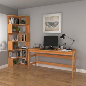 Radni Stol i Polica CPT4802-150, boja teak