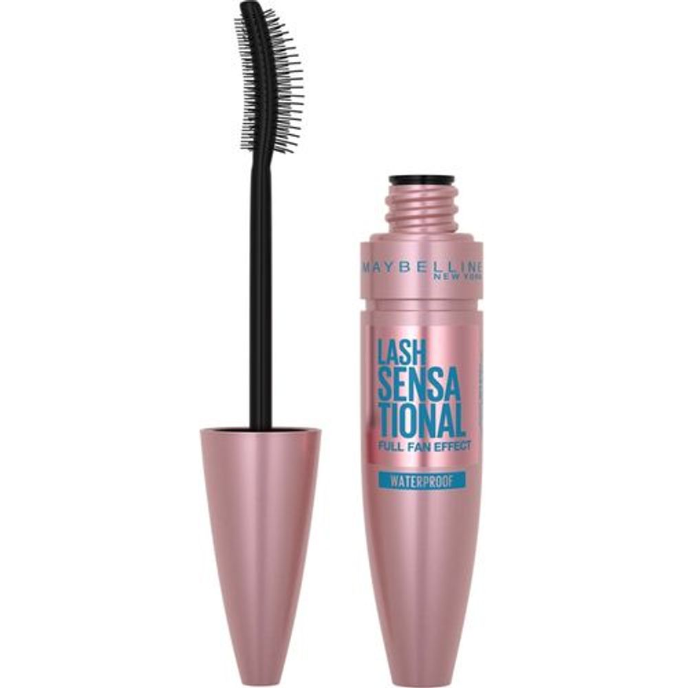 Maybelline New York Maskara Lash Sensational Waterproof Black slika 1