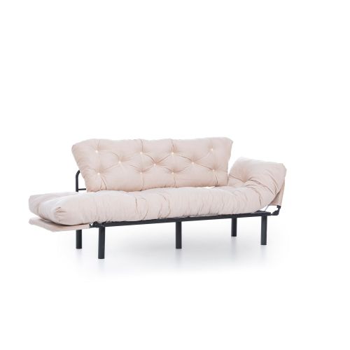 Atelier Del Sofa Trosjed na razvlačenje, Krem, Nitta Triple - Cream slika 6