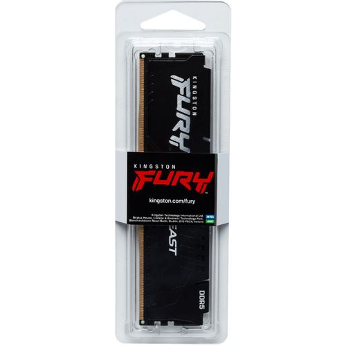 KINGSTON DIMM DDR5 8GB 5200MT/s KF552C40BB-8 Fury Beast Black XMP slika 3