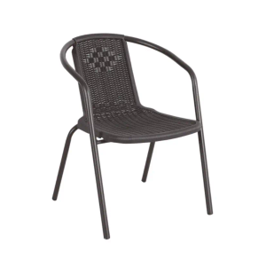 Vrtna PE ratan stolica 73 x 42 x 54 cm