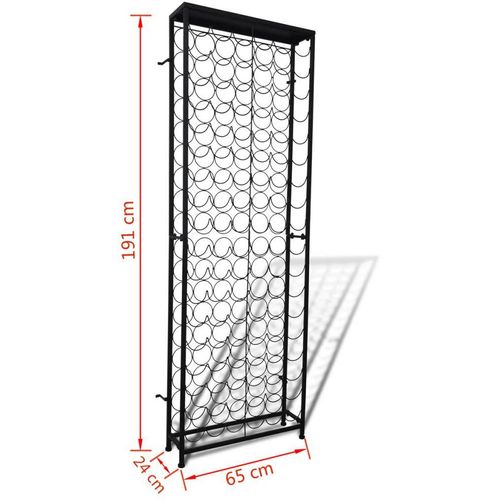 Stalak za Vino za 108 Boca Metalni slika 2