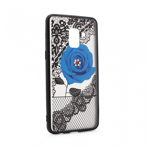 Torbica Lace Flower za Samsung A530F Galaxy A8 2018 plava slika 1