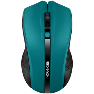 CANYON MW-5 2.4GHz wireless Optical Mouse with 4 buttons, DPI 800/1200/1600, Green, 122*69*40mm, 0.067kg