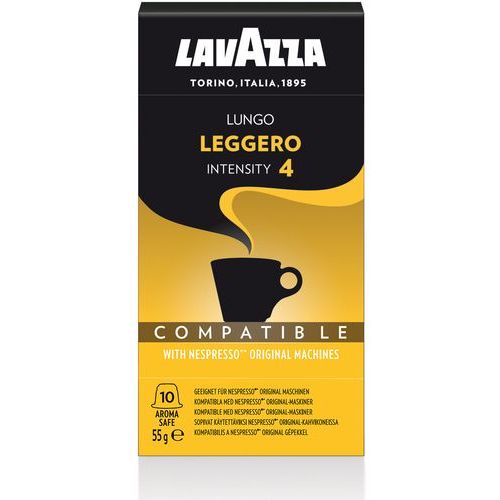 Lavazza nespresso kompatibilne kapsule 100 kom(10x10) XXL, Leggero, 100% Arabica slika 2