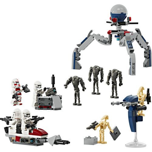 Lego Star Wars Tm Clone Trooper And Battle Droid slika 3