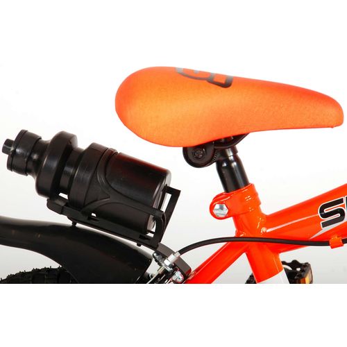 Volare Sportivo dječji bicikl 12" s dvije ručne kočnice crno-narančasti slika 8