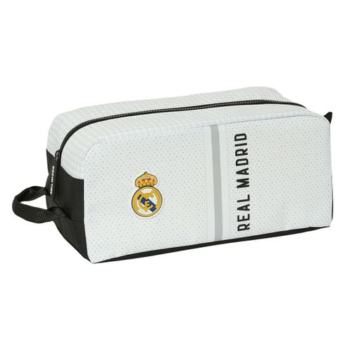 Putna Torba Real Madrid C.F. Bijela Siva 34 x 15 x 18 cm slika 1