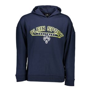 PLEIN SPORT SWEATSHIRT WITHOUT ZIP MAN BLUE