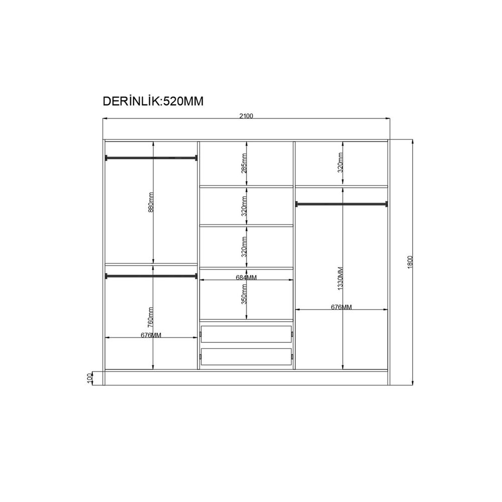 Ormar Rb-003 u Mat Bijeloj Boji slika 6