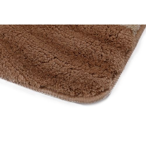 Well - Caramel Multicolor Acrylic Bathmat Set (3 Pieces) slika 3