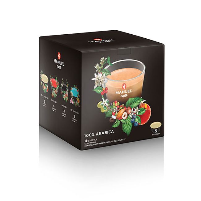 Manuel kapsule za kafu Dolce gusto Arabica 100% 16 kom