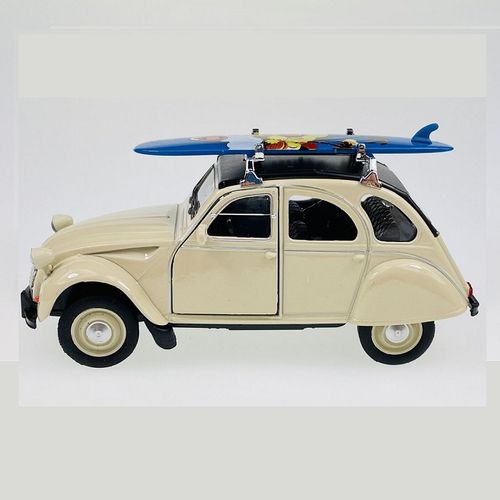 Citroen 2CV beige 1:34 slika 3