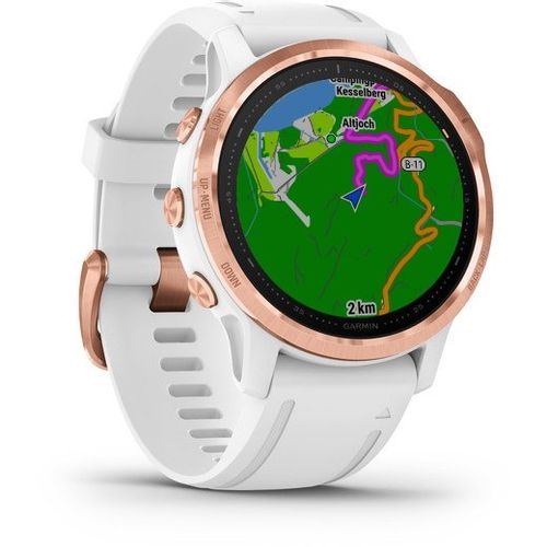 GARMIN Fēnix® 6s PRO SmartWatch - Rosegold (Bijeli Remen) slika 2