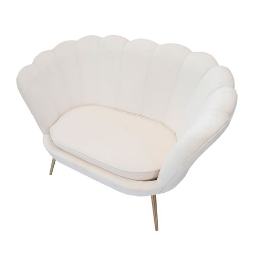 Mauro Ferretti Sofa Vienna crema cm 130x74x84 slika 7