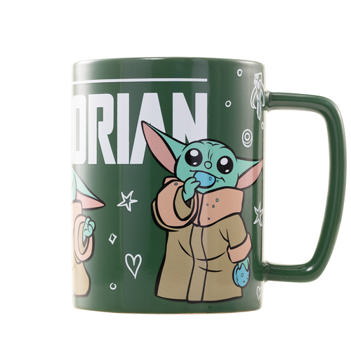 PYRAMID THE MANDALORIAN (GROGU) FUZZY MUG slika 3