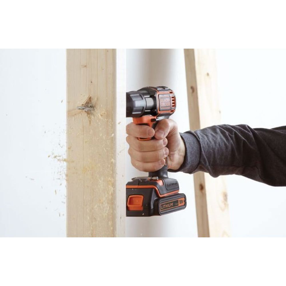 Black&Decker Aku bušilica/odvijač 18 V 1,5 Ah ASD18K slika 5