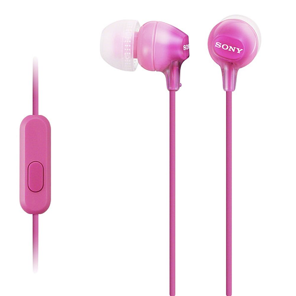 Sony slušalice EX-15 pinkIn-Ear, mikrofon slika 2
