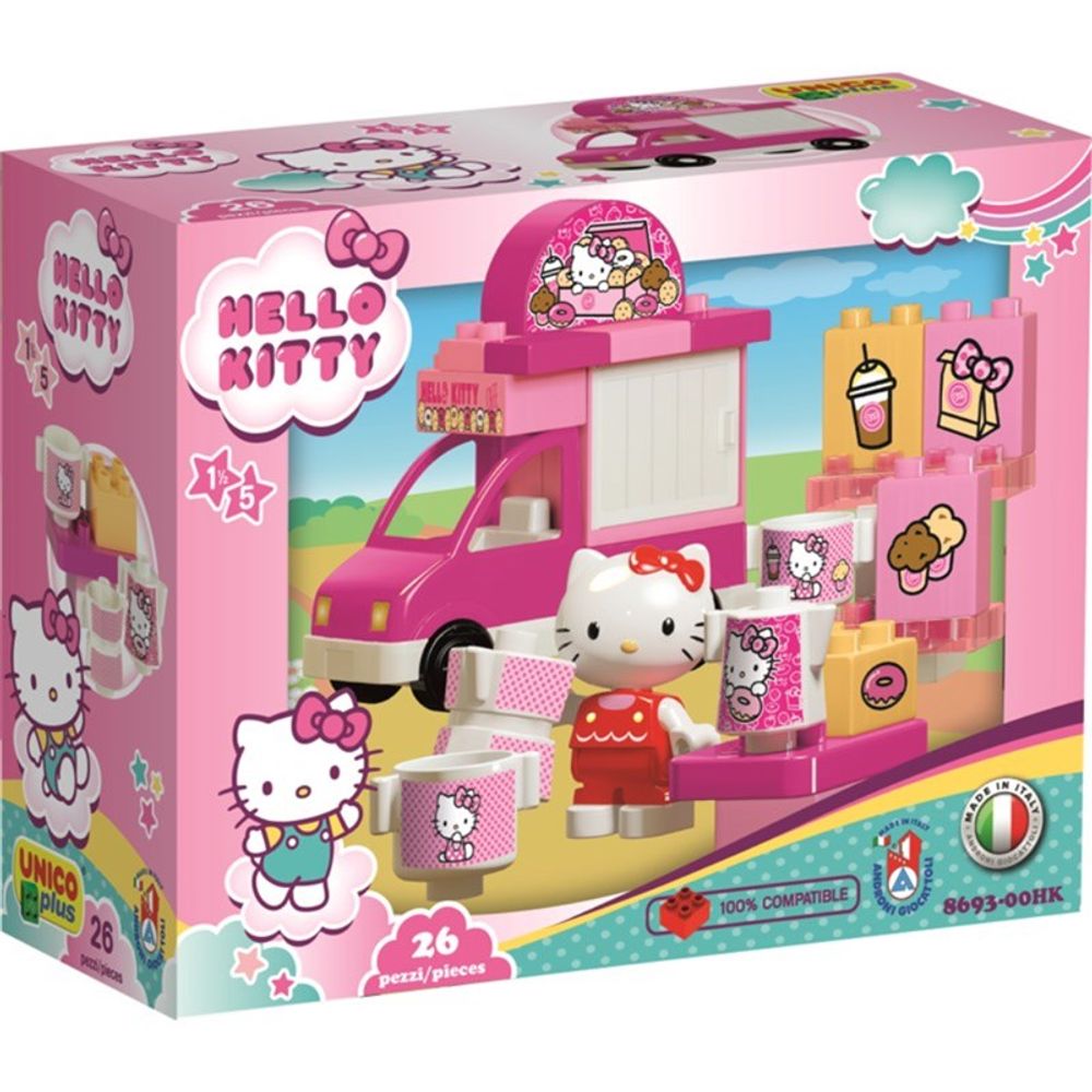 Androni Unicoplus Kocke Pokretna slastičarna Hello Kitty slika 1