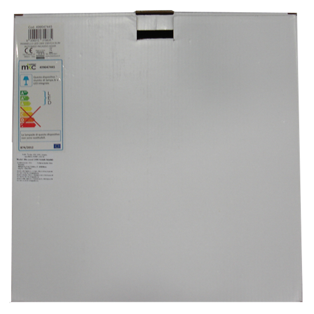 MKC Sijalica, LED 24W, stropna ugradbena,4200K,220 AC - Slim panel 24W 4200K ROUND slika 2