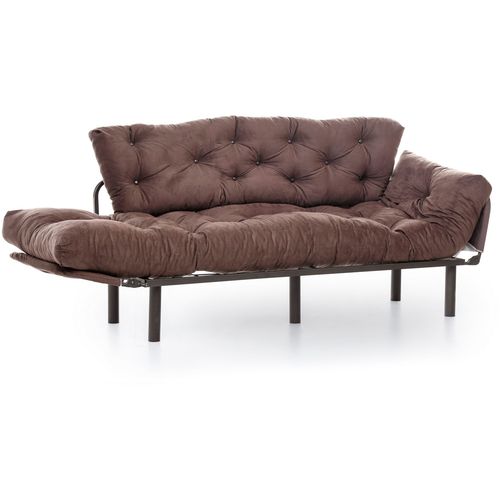 Atelier Del Sofa Trosjed na razvlačenje, Smeđa, Nitta Triple - Brown slika 6