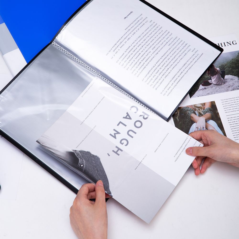 FASCIKLA DELI DISPLAY - CLEAR BOOK 500MIC 20 lista slika 2