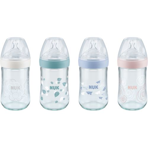 Nuk ns staklena bočica 240ml 0-6m sort slika 5