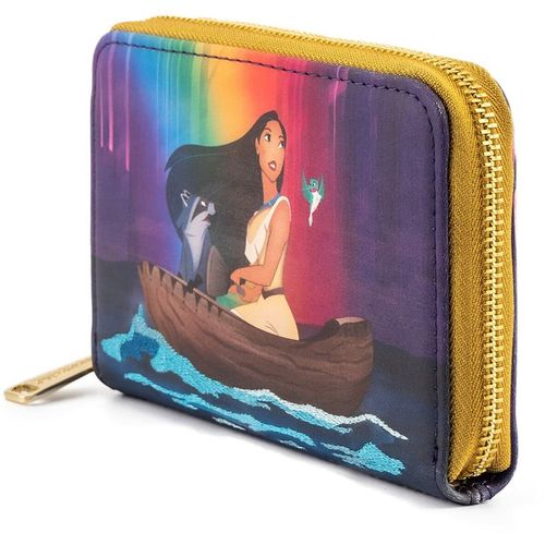 Disney Pocahontas Just Around The River Bend Zip Around Wallet slika 4