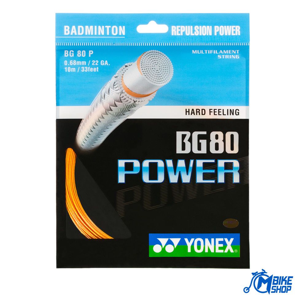 Yonex Badminton žica Power Set Badminton Nylon String 80 10m, Bright Orange  slika 1