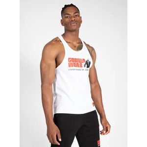 Gorilla Wear CLASSIC Majica bez rukava, Bijela