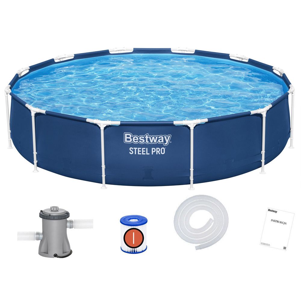 Bestway Frame bazen 366 cm x 76 cm 7 u 1 pumpa + filter 56681 slika 2