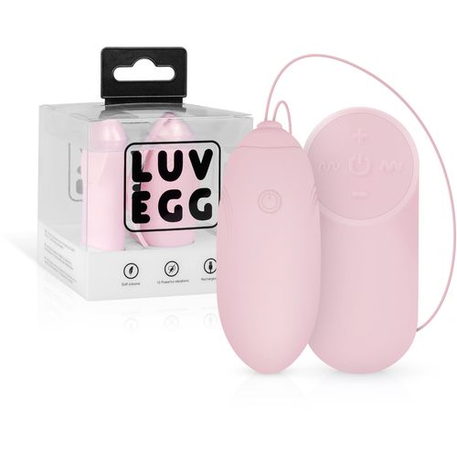 Vibrirajuče jaje LUV EGG, ružičasto slika 2