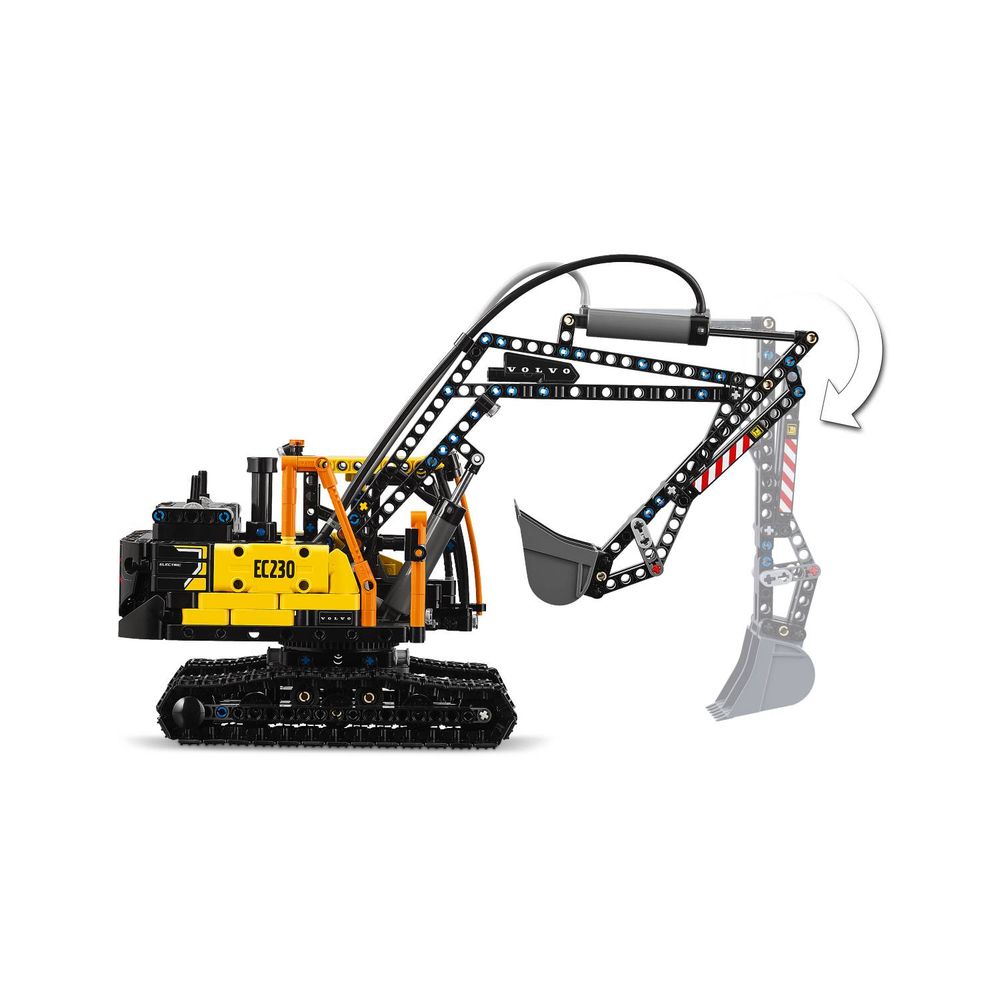 LEGO 42175 Volvo FMX kamion sa elektr. bagerom EC230 slika 5