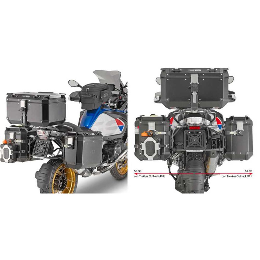 Givi moto kofer Givi PL5108CAM nosač za bočne kofere BMW R 1250 GS Adventure (19 > 22) slika 1