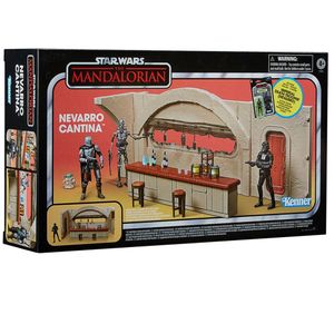 Star Wars Mandalorian Nevarro Cantina i Imperial Death Trooper set figura