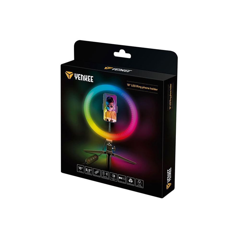 Yenkee Držač mobilnog telefona YSM 710 LED Ring slika 4