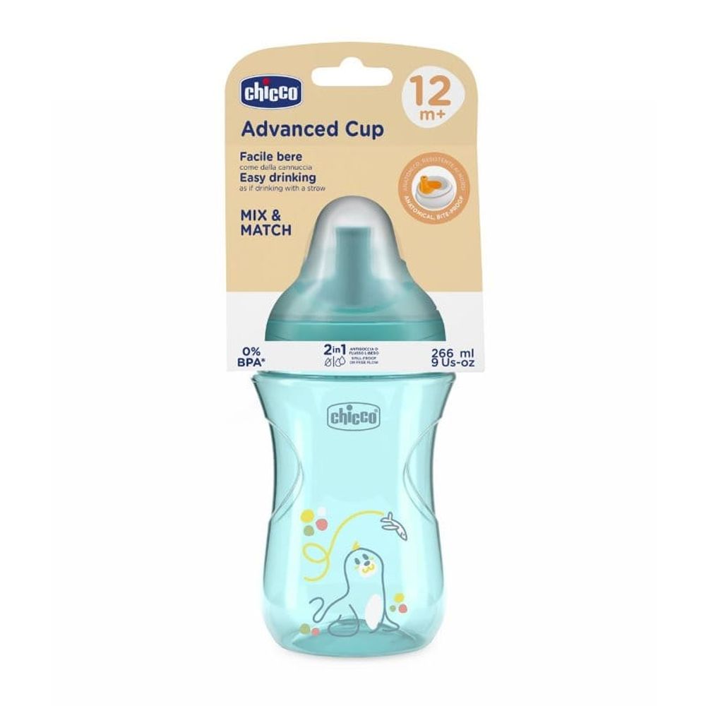 Chicco Čaša za bebe Advanced 266ml, Teal slika 7