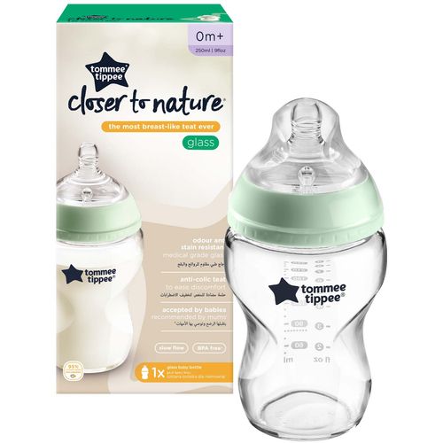 Tommee Tippee Closer to nature staklena bočica 250 ml slika 1