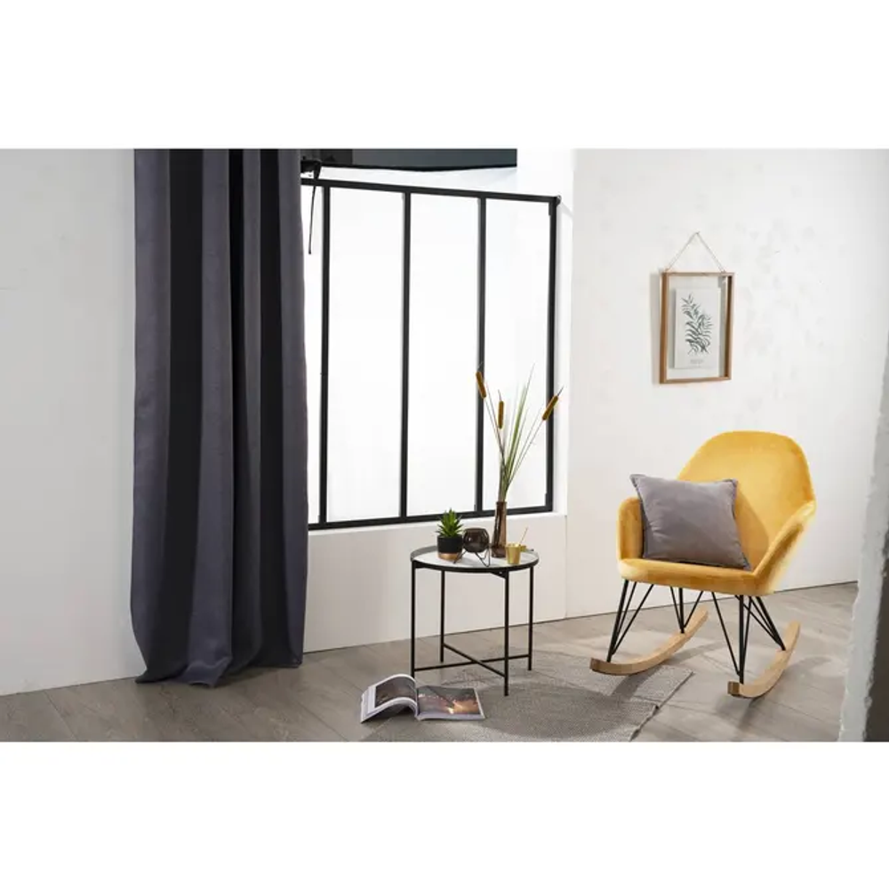 Atmosphera paravan zavjesa leat 140x260 cm sivi slika 3