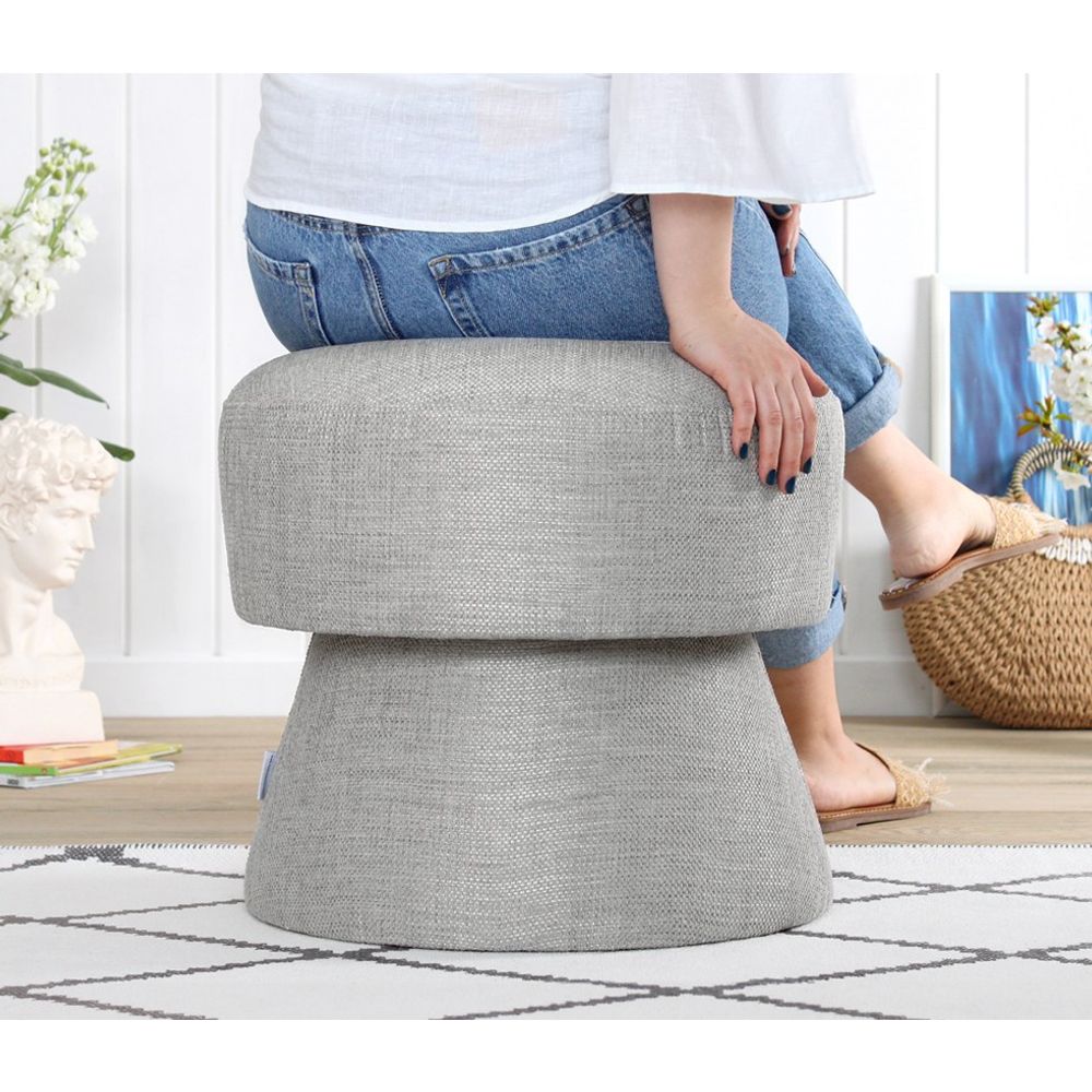 Endor 7454 Svijetlo Sivi Pouf slika 4