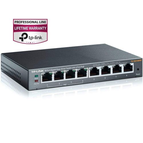 TP-Link 8-Port Gigabit PoE Easy Smart Managed Switch slika 1