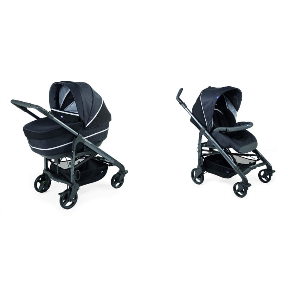 Kolica za bebe Duo Love Up 2U1, Pure Black slika 1