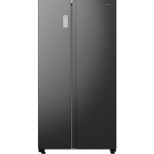 Hisense RS711N4AFE Side by Side frižider, NoFrost, Visina 178.6 cm, Širina 91.5 cm, Crna boja