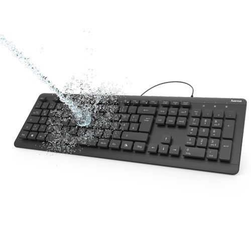 HAMA Žična tastatura KC-600 US (Crna) slika 3