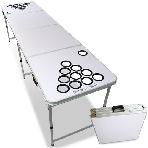 BeerCup Backspin stol za Beer Pong set, BIjela slika 1