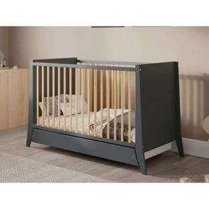Lettino Krevetac sa ladicom Cosmo 120x60cm, Grey