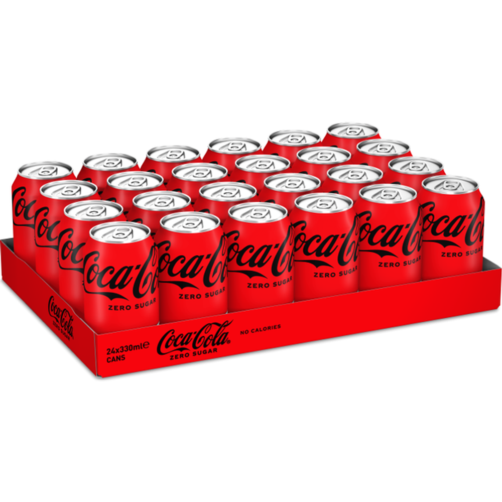 Coca Cola Zero limenka 24x0.33l   XXL  slika 1
