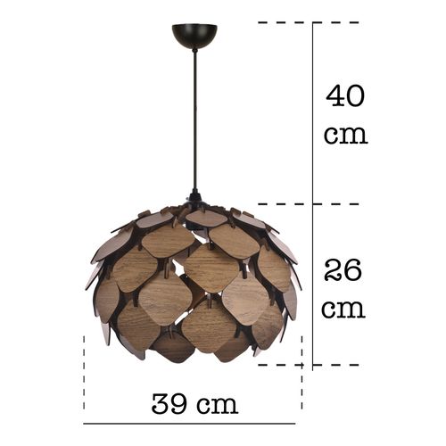 UAV011 Brown Chandelier slika 3