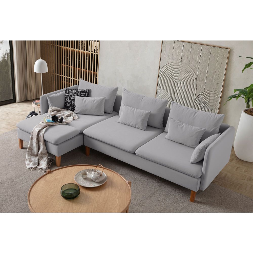 Ugaona Sofa Flexy Relax - Siva slika 3